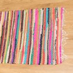 Multicoloured Chindi Cotton Rag Rug - Image 3