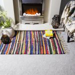 Multicoloured Chindi Cotton Rag Rug - Image 6
