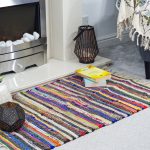 Multicoloured Chindi Cotton Rag Rug - Image 9