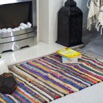 Multicoloured Chindi Cotton Rag Rug - Image 10